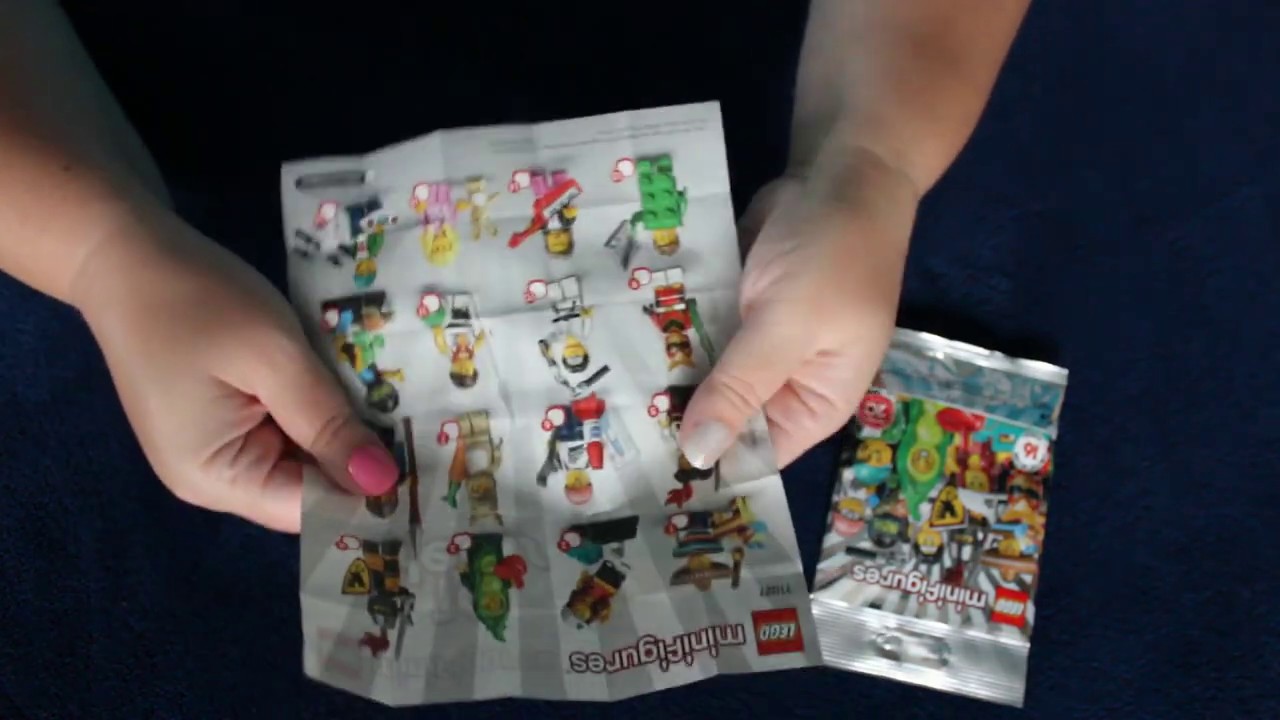 ASMR - Lego Minifigures Season 20 Opening - Crinkles, Clicks and Whispering