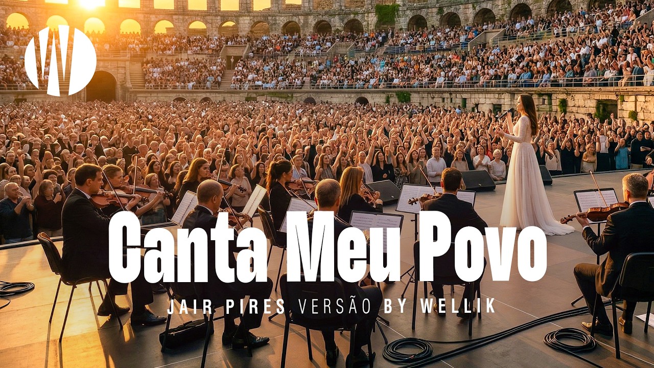 CANTA MEU POVO | Original Jair Pires | Louvor cover versão By Wellik