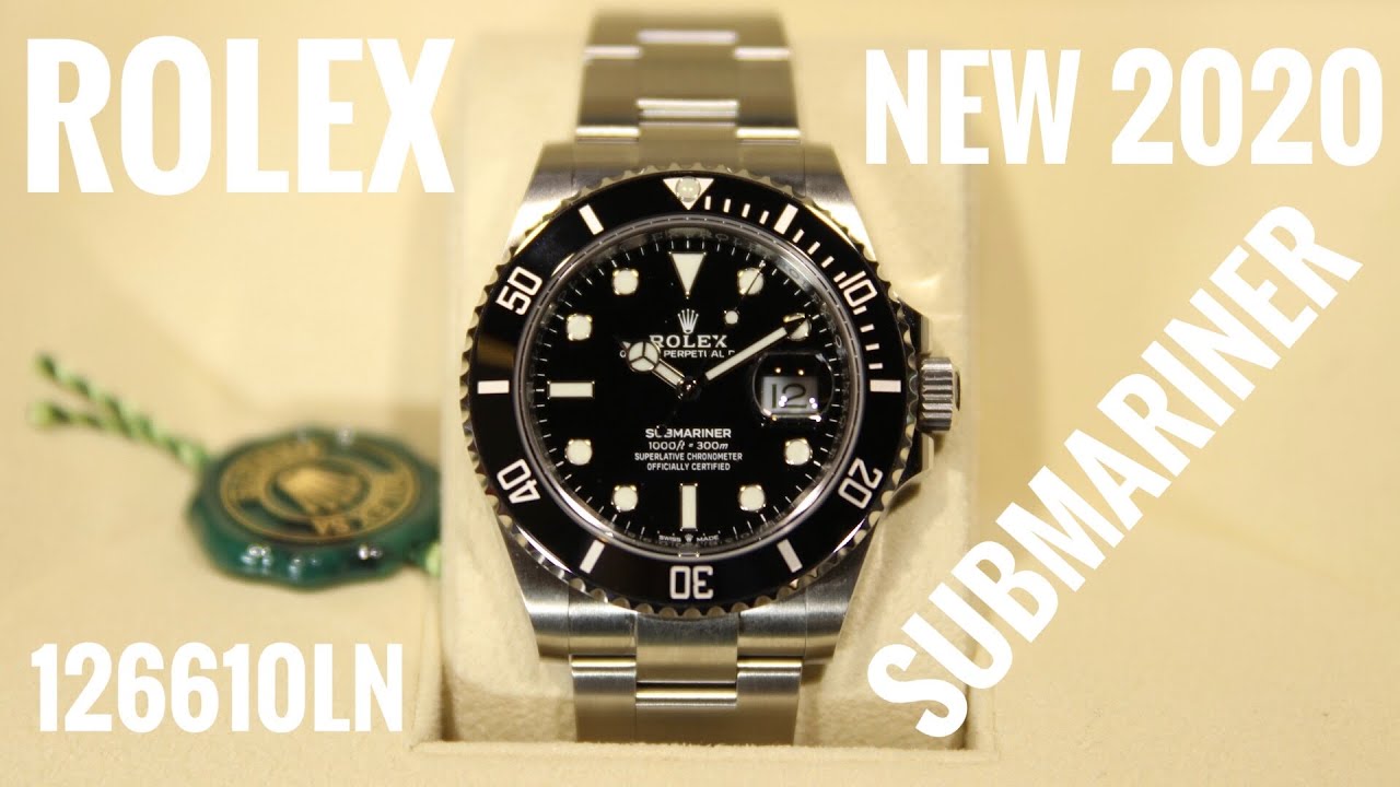 New 2020 Rolex Submariner Date | Review and Comparison | 126610LN vs. 116610LN | Olfert&Co