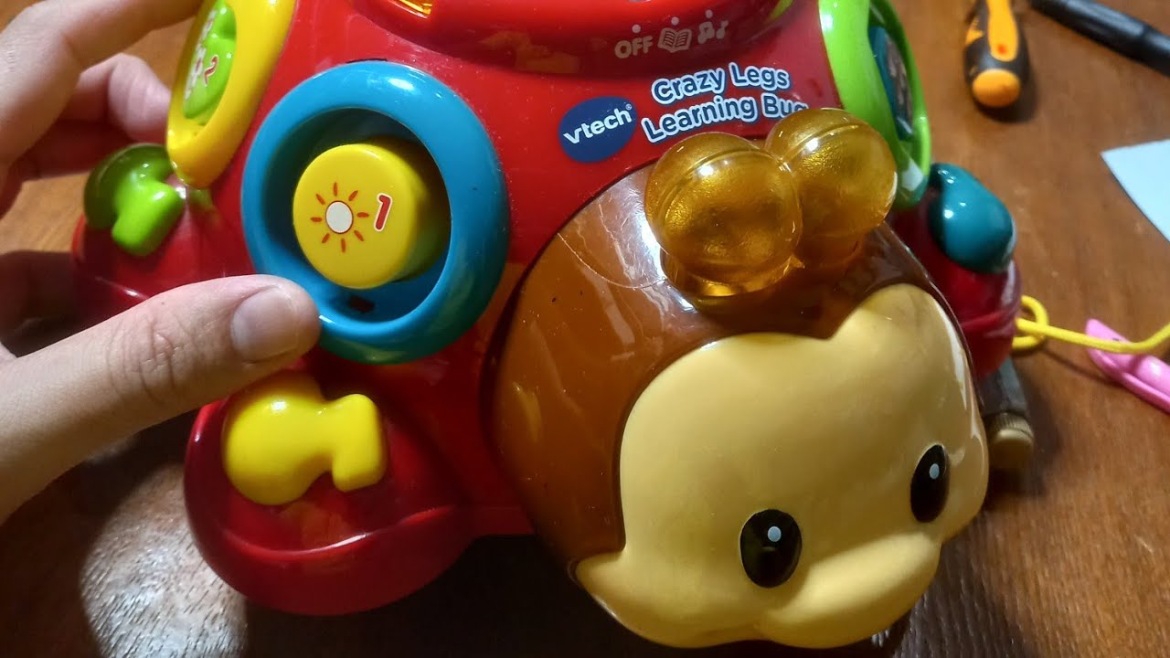 Cara Perbaikan Mainan VTech Crazy Legs Learning Bugs