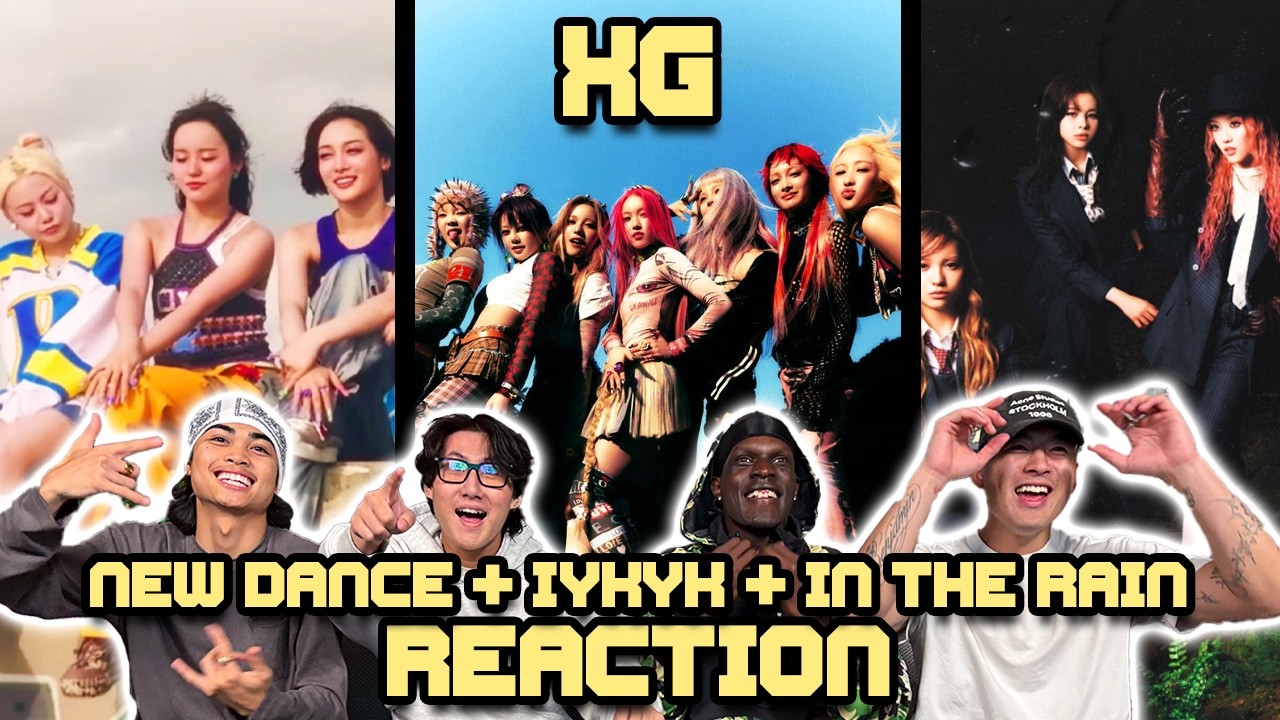 OUR FIRST TIME WATCHING XG! | New Dance + IYKYK + In The Rain