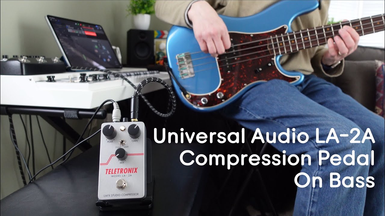 Universal Audio Teletronix LA-2A Compressor Pedal — Bass Demo