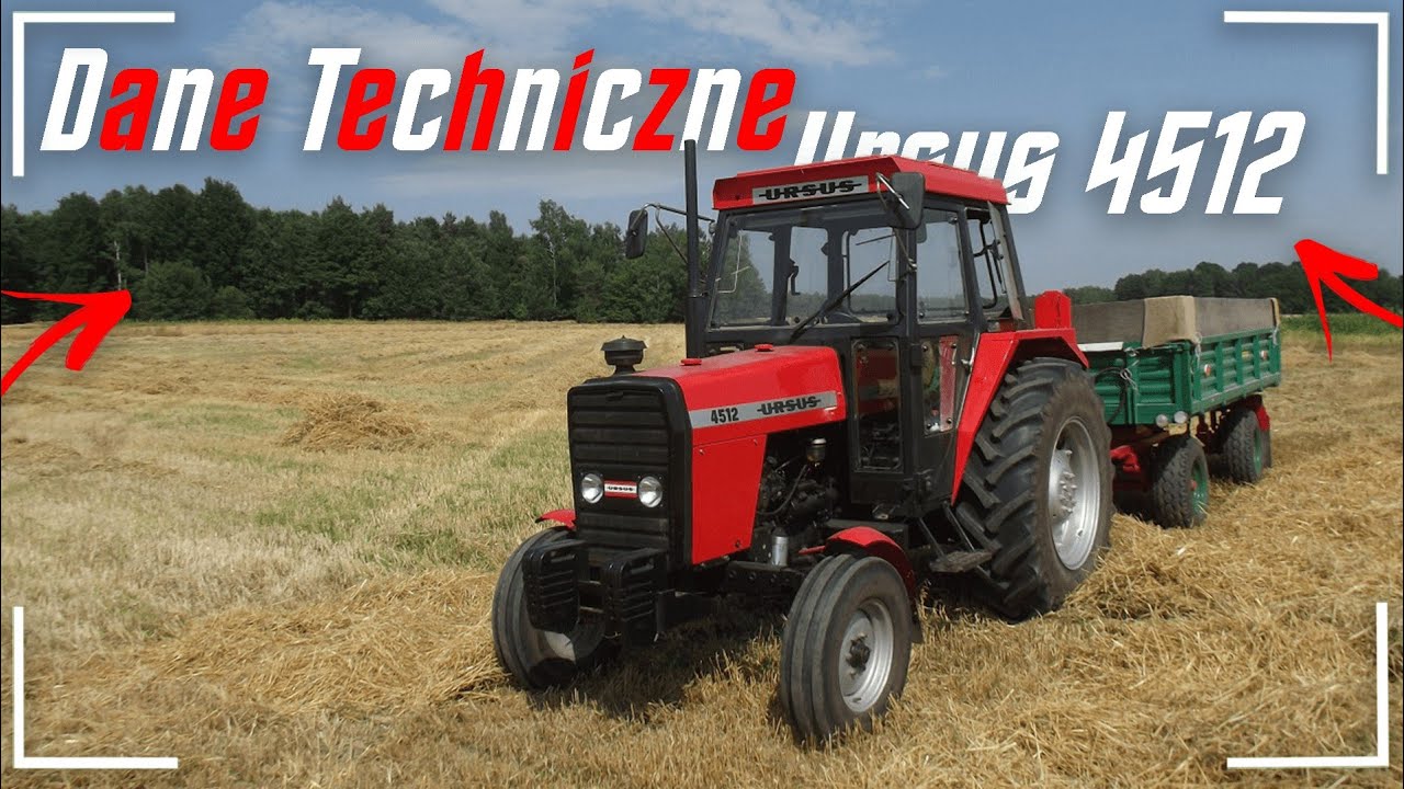 🚜Dane techniczne - Ursus 4512🚜