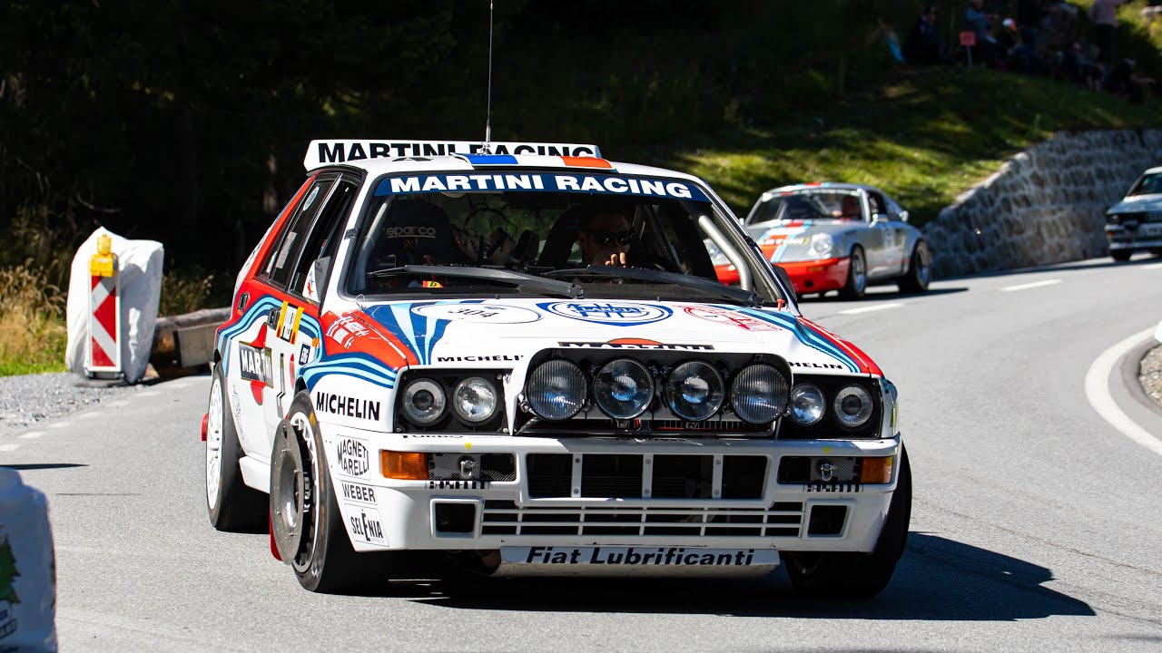 Lancia Delta HF Integrale EVO Goup A, Details, Start up and Track action
