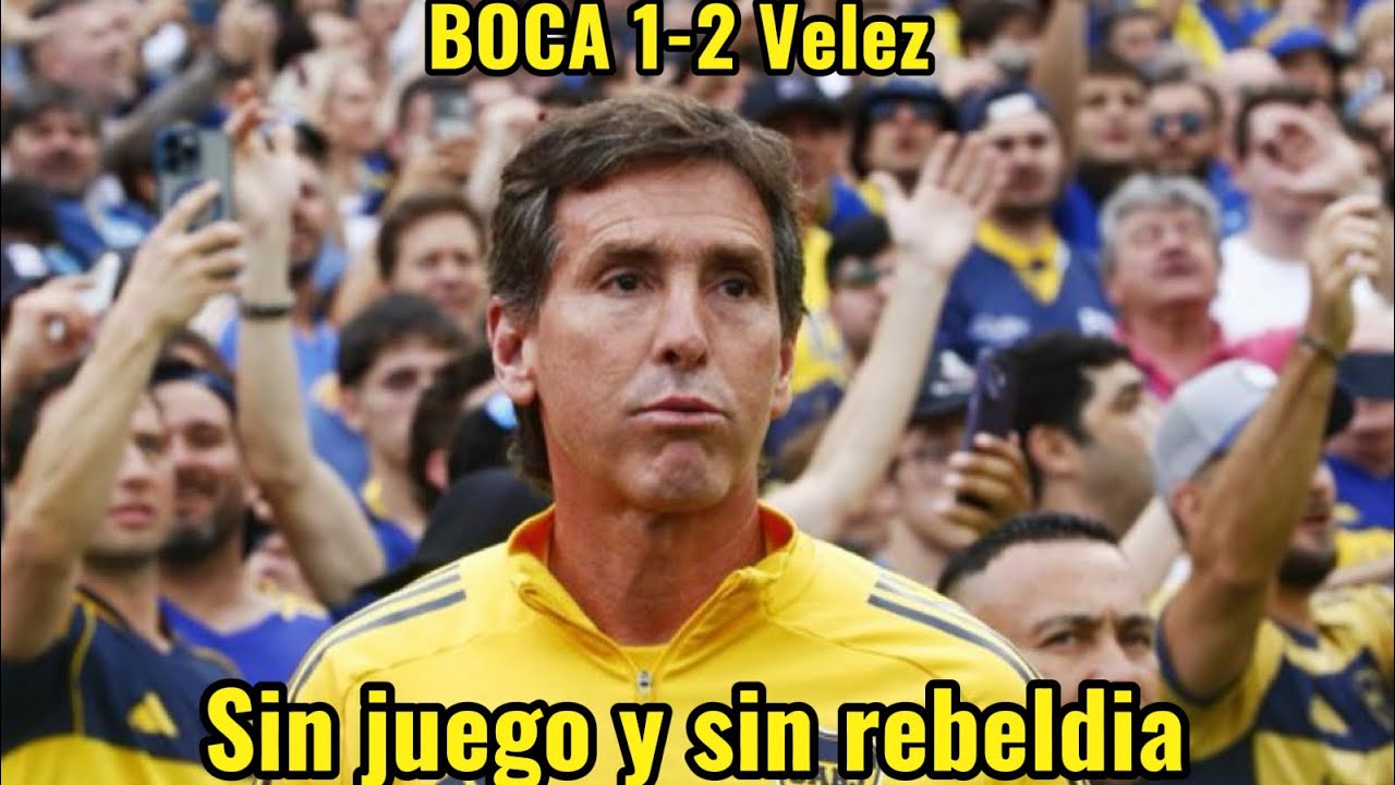 BOCA 1-2 Velez || Mas de lo mismo, basta de Úbeda!!
