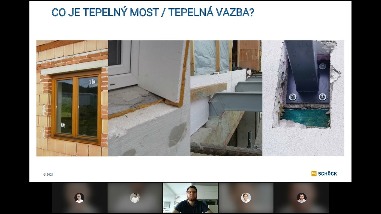 Webinář - Důležitost řešení tepelných mostů
