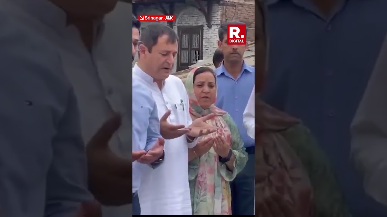 J&K CM Omar Abdullah Jumps Wall to Offer Prayers at Mazar e Shuhada