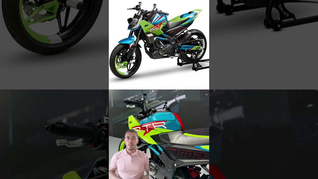 TVS HOMOLOGO LA RTR HYPRSTUNT - UN MODELO DISE&Ntilde;ADO PARA HACER STUNT #tvs #tvsapache #tvsrtr