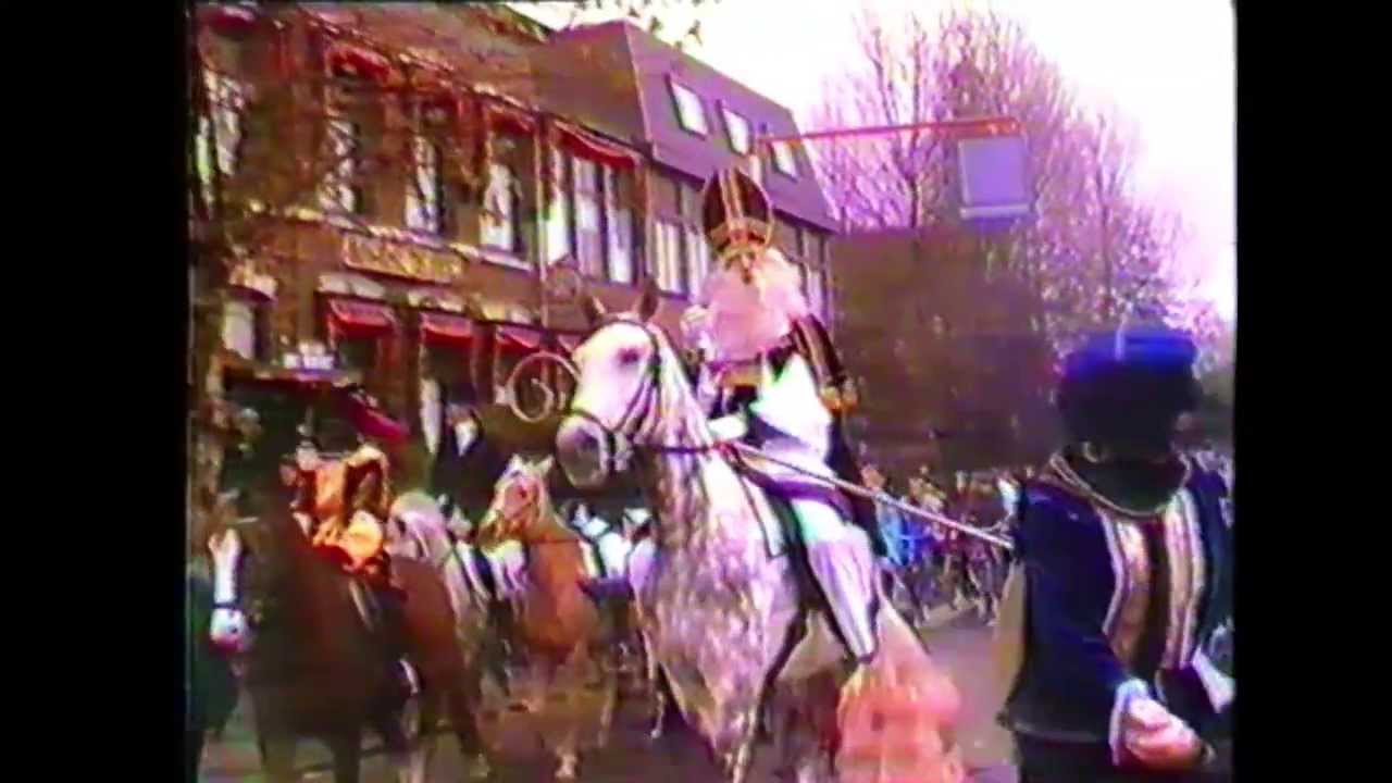 Sinterklaas intocht 1986 Waddinxveen