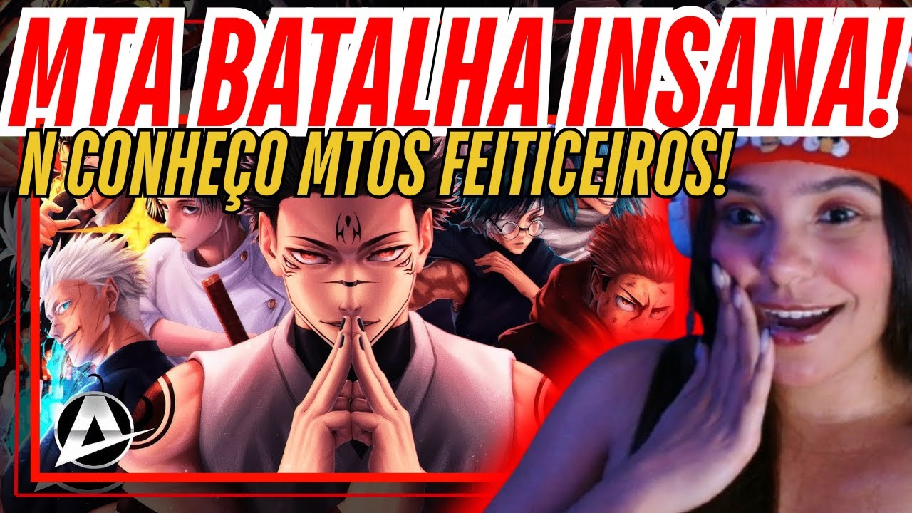 SHINJUKU | Sukuna Vs Feiticeiros | AniRap ‬| REACT RAPHUMI | REAGINDO