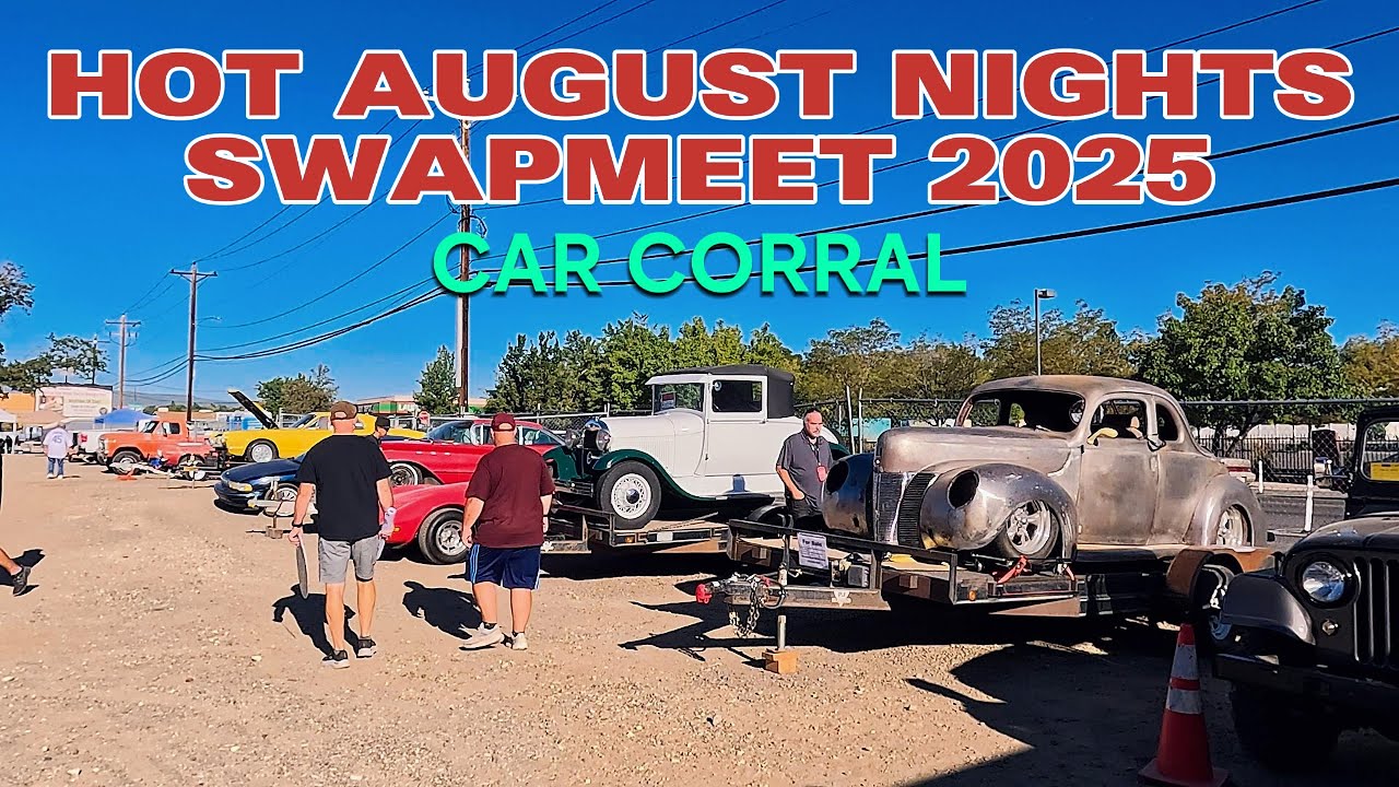 Hot August Nights Swap Meet 2025 | #HAN2025 #swapmeet #hotaugustnights