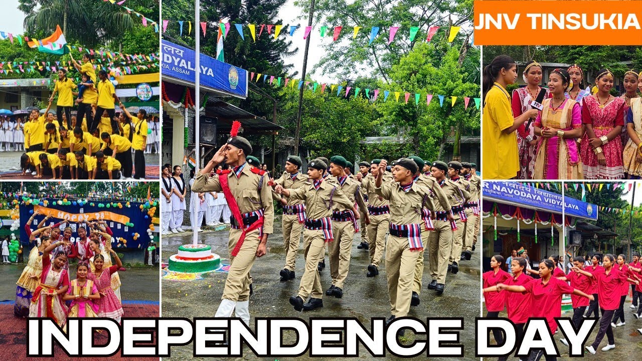 Independence Day Celebration In Jnv Tinsukia ll 2024 ll Jawahar Navodaya Vidyalaya #independenceday