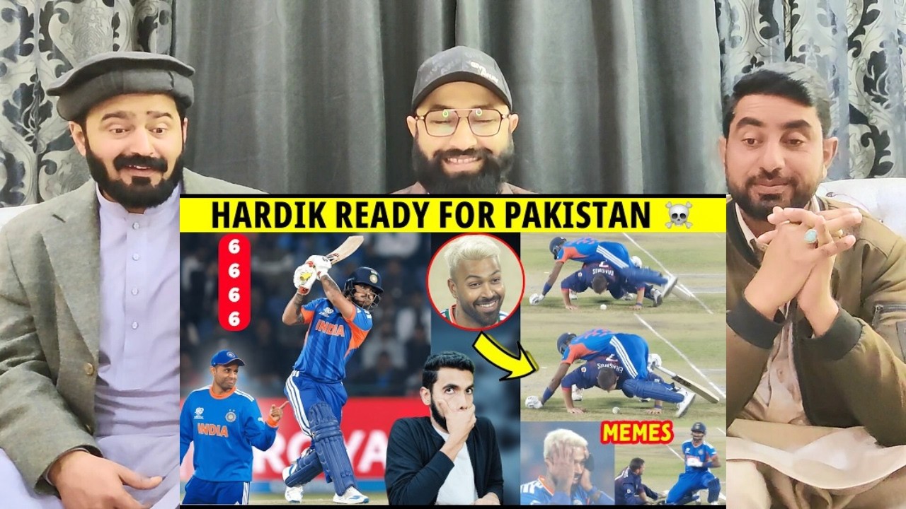 ISHAN KISHAN 4 SIXES HARDIK ERASMUS COLLISION IND VS NAM  HARDIK 109 M SIX   #pakistanireaction