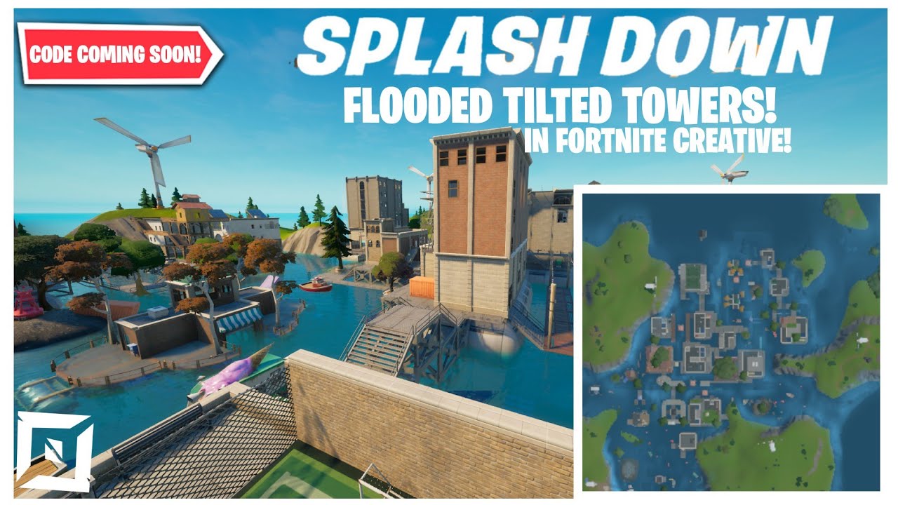 I Made FLOODED Tilted TOWERS In FORTNITE CREATIVE! *REMAKE*