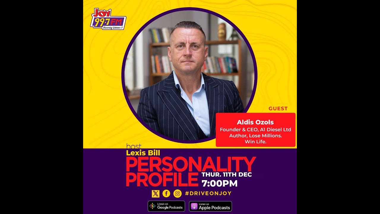 Personality Profile with Lexis Bill: The Aldis Ozols Comeback Story (11-12-25)