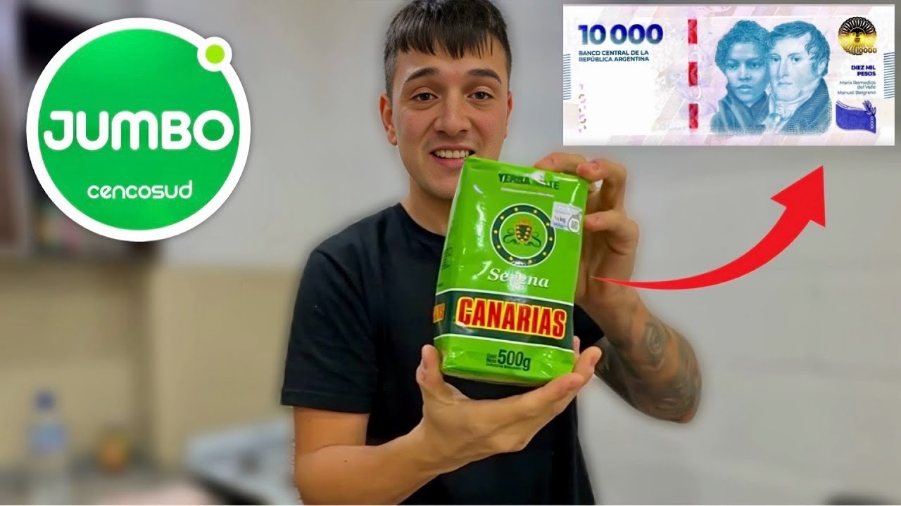 24HS COMIENDO LO MÁS CARO DE JUMBO