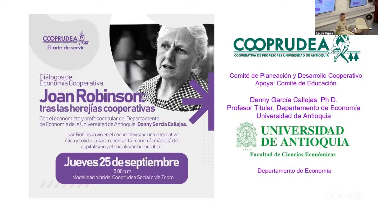 Diálogos de Economía Cooperativa. Joan Robinson. Tras las herejías cooperativas