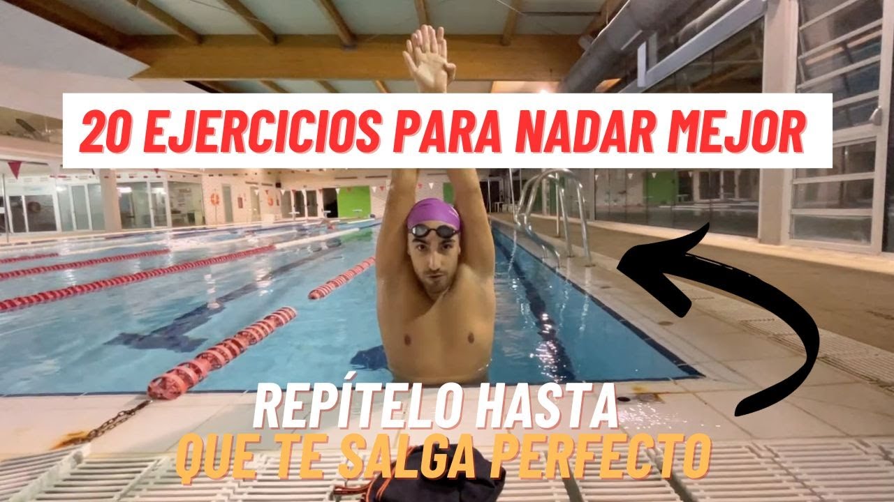 20 EJERCICIOS de NATACIÓN para Nadar Más Rápido sin Cansarse!