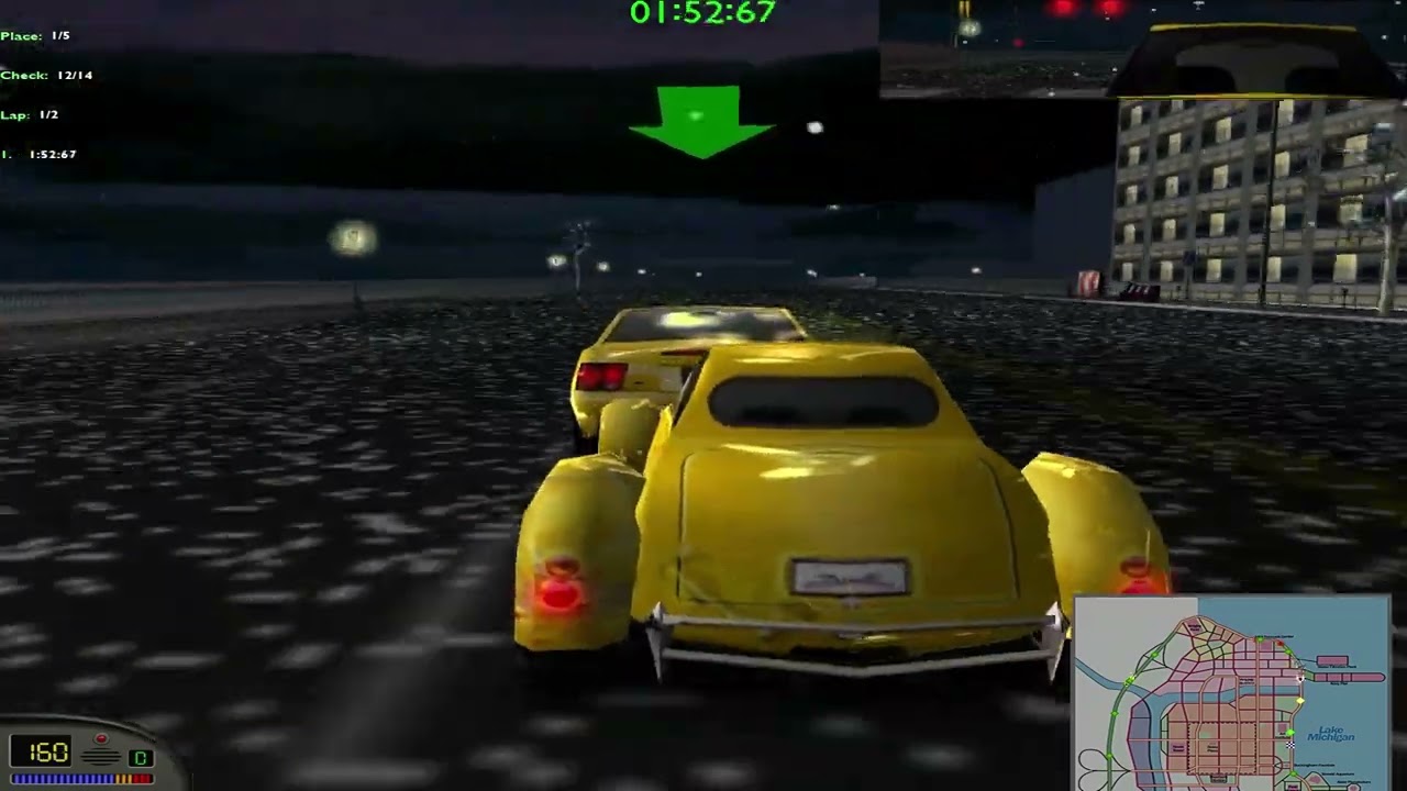 Midtown Madness (Amateur) - Circuit #10/CH - Loop-De-Loop (Final Circuit)