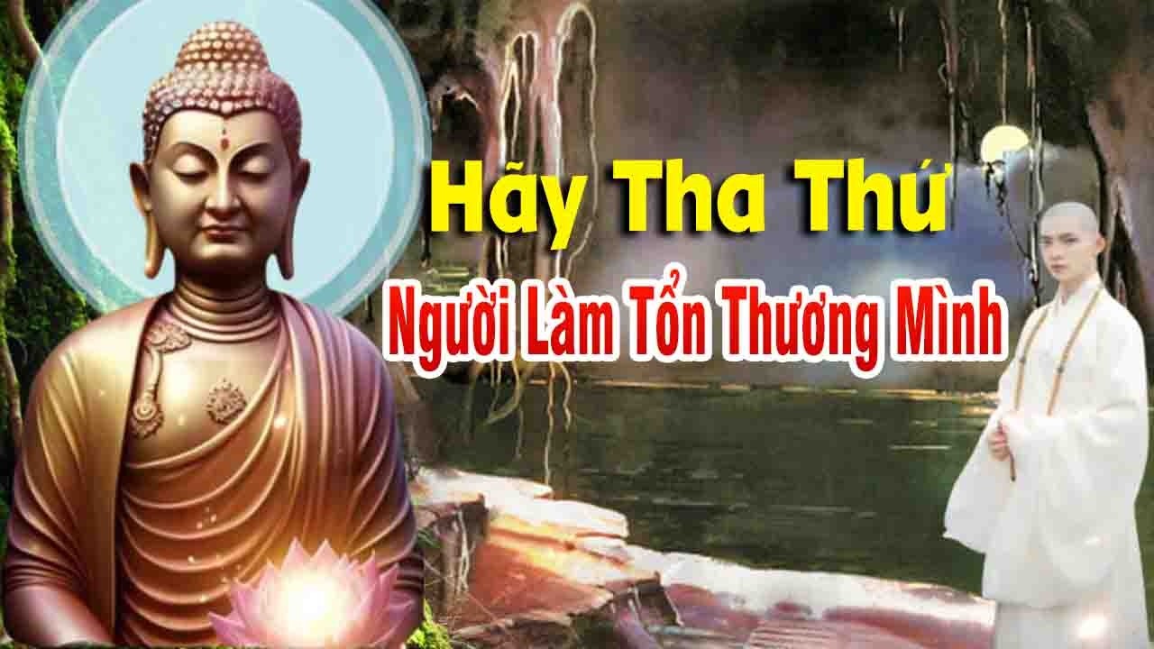 hãy tha thứ người làm ta tổn thương vì lỗi ở họ tại sao ta lại đau buồn mà chịu khôt thay