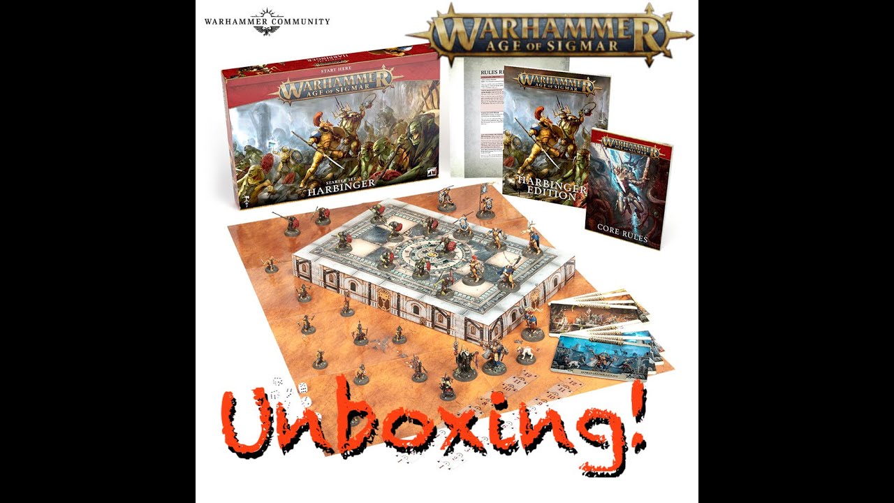 UNBOXING! Age of Sigmar - Starter Warrior edition (español)