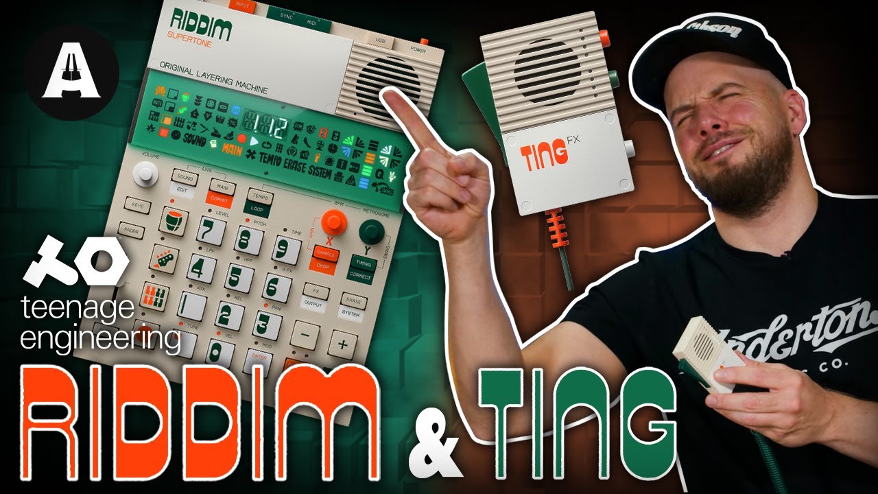 Riddim & Ting — неожиданная новинка от Teenage Engineering!