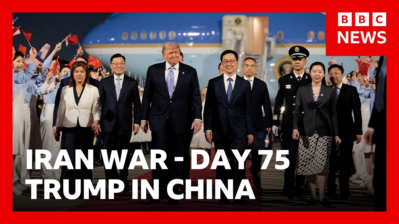 War in Iran expected to be high on agenda for Trump in China | BBC News