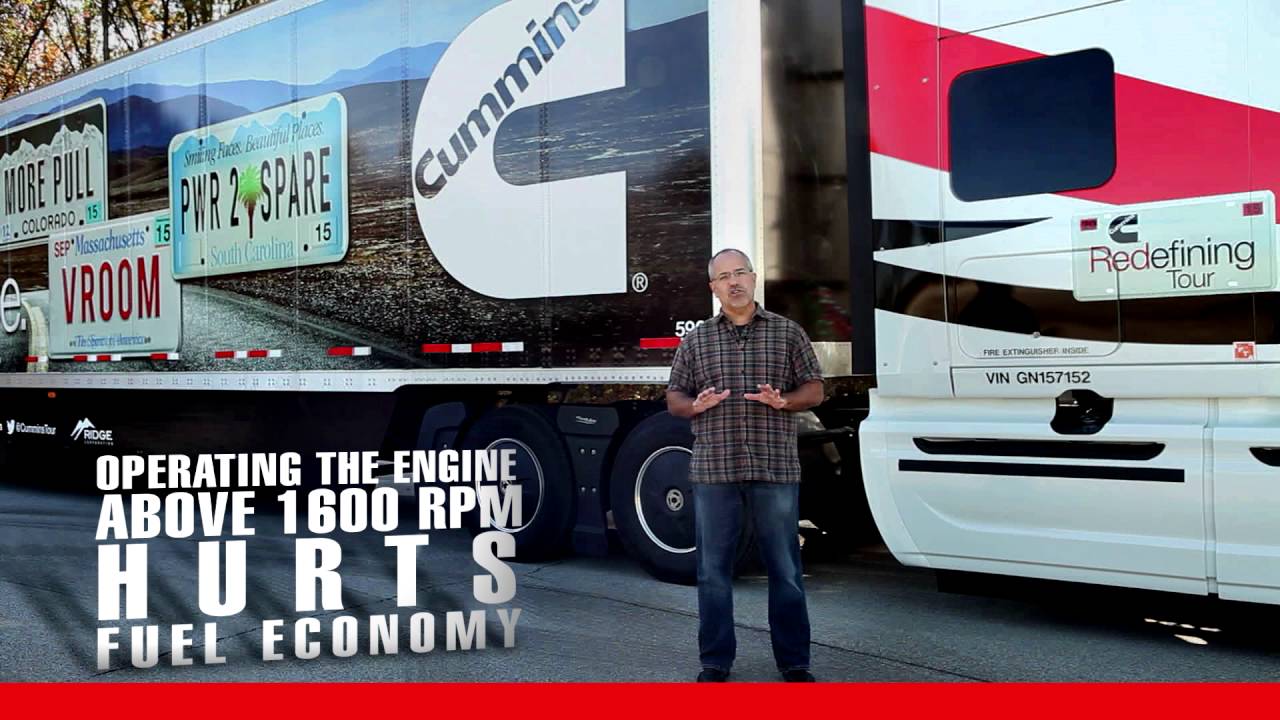 RPM & Fuel Economy - Driver Training for On-Highway Heavy-Duty Truck Engines