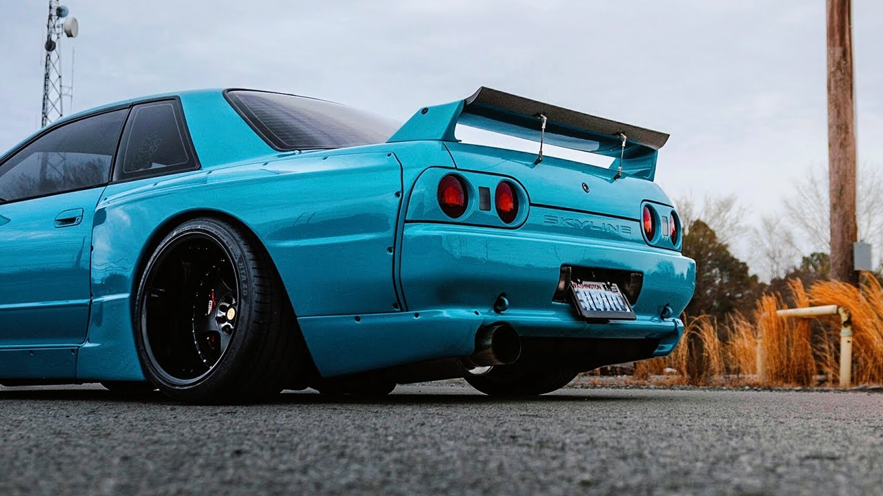 Part 2 | Mark's Bagged Pandem Nissan Skyline GT-R R32 | Eos R10 (4K)