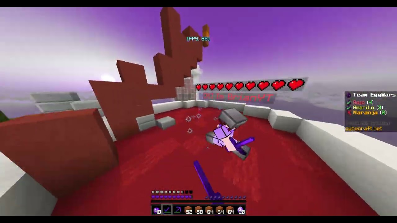 Reporte para cubecraft, nombre en la descripción