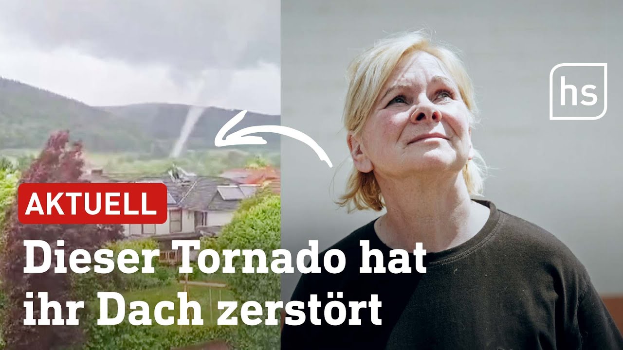 Tornado in Hessen: D&auml;cher fliegen davon, B&auml;ume st&uuml;rzen um | hessenschau
