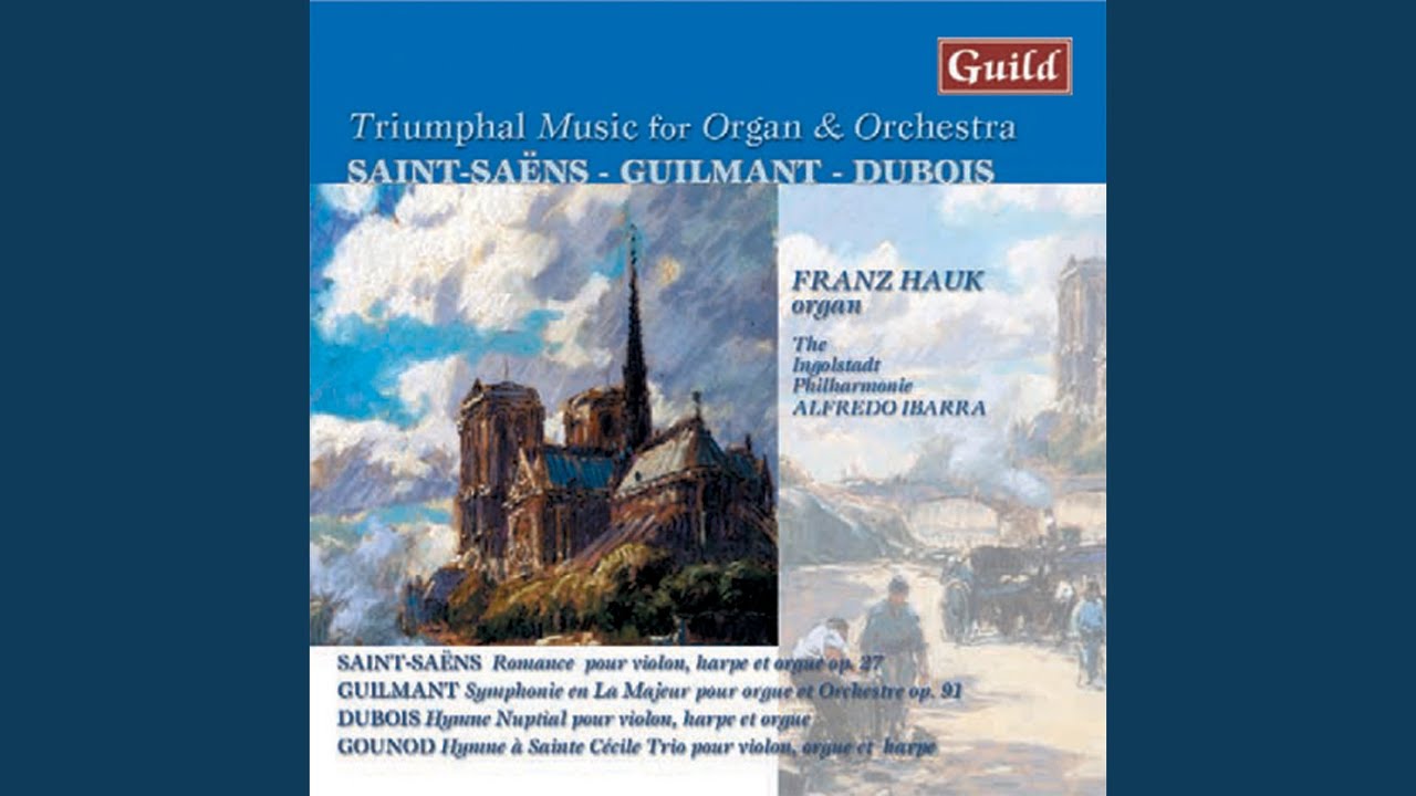 Romance pour violon, harpe et orgue, Op. 27