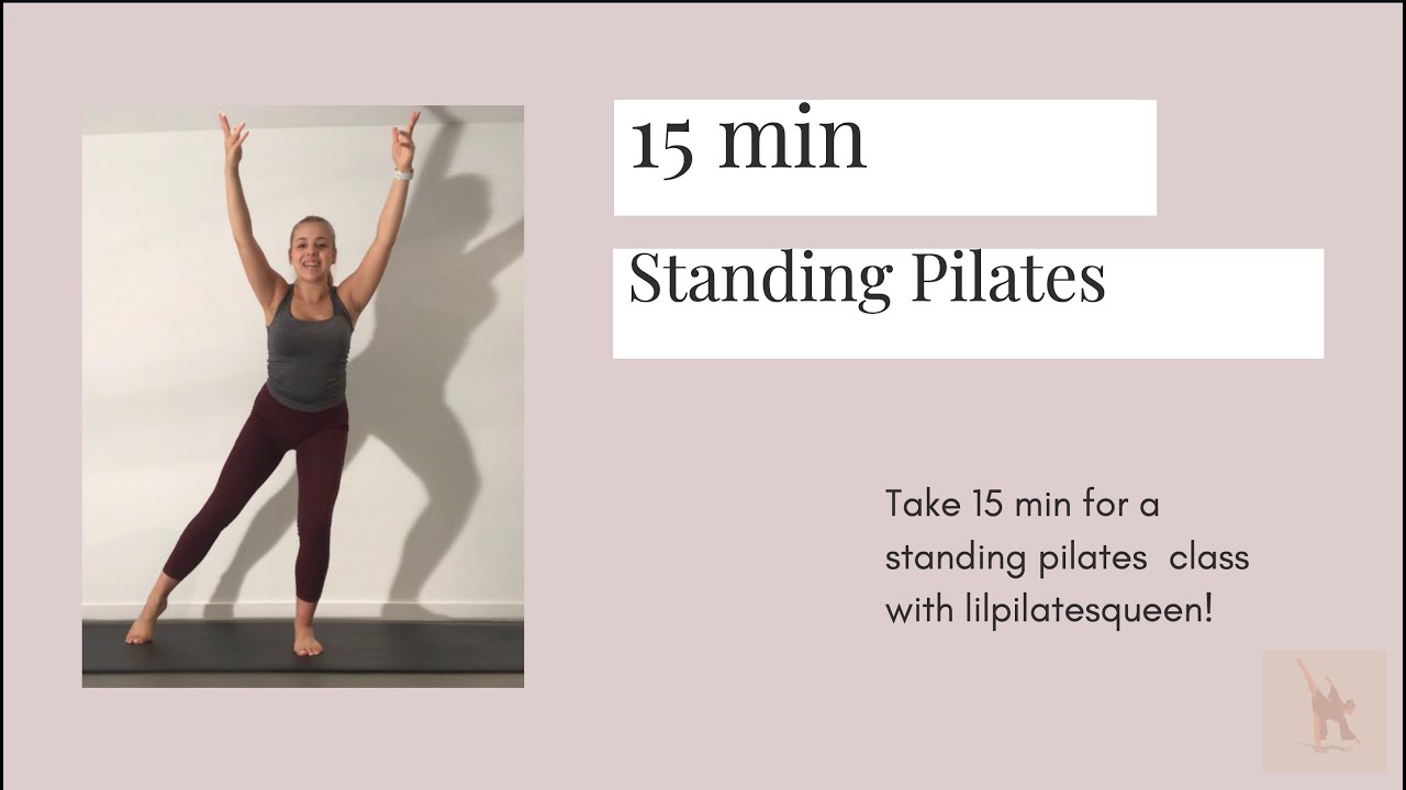 Standing Pilates | No Equipment | #lilpilatesqueen