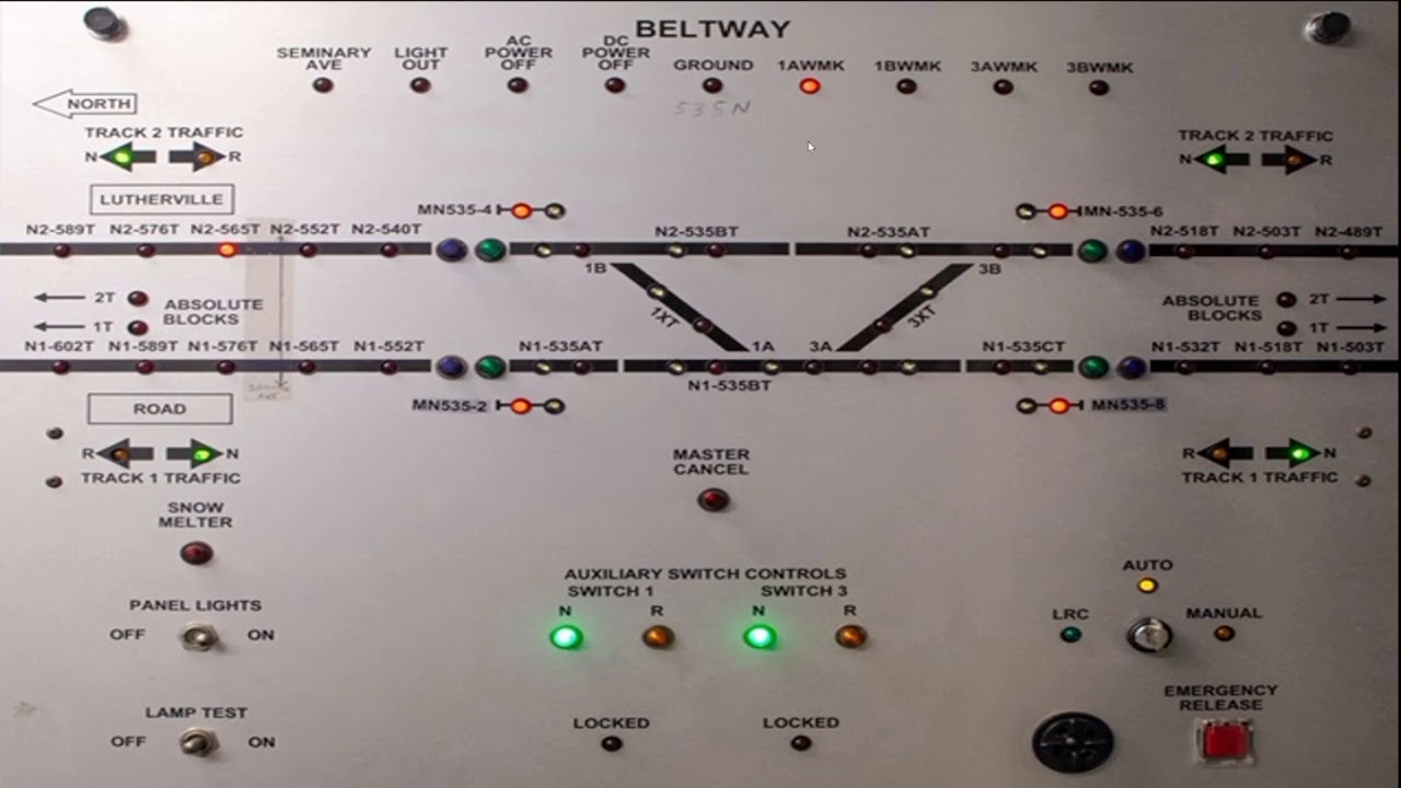 Approach Route and Traffic Track Circuits