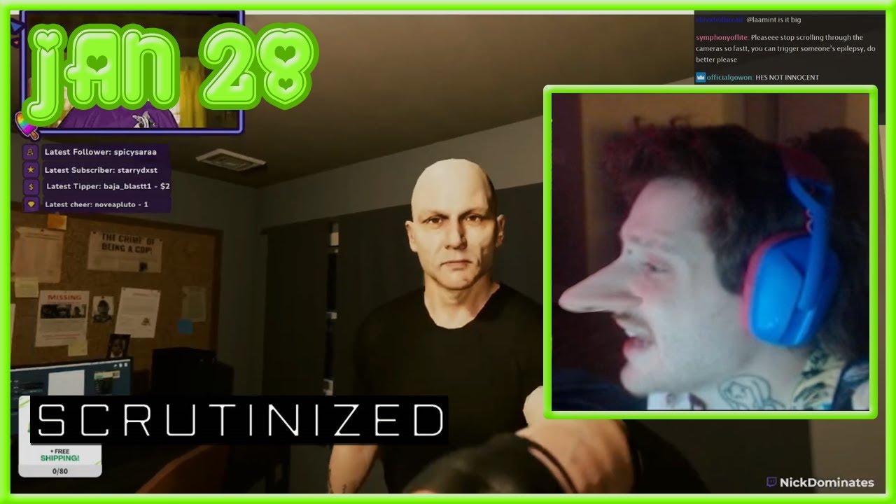 (28/01/23) im sick and ugly !HELLOFRESH #AD - NickDominates livestream
