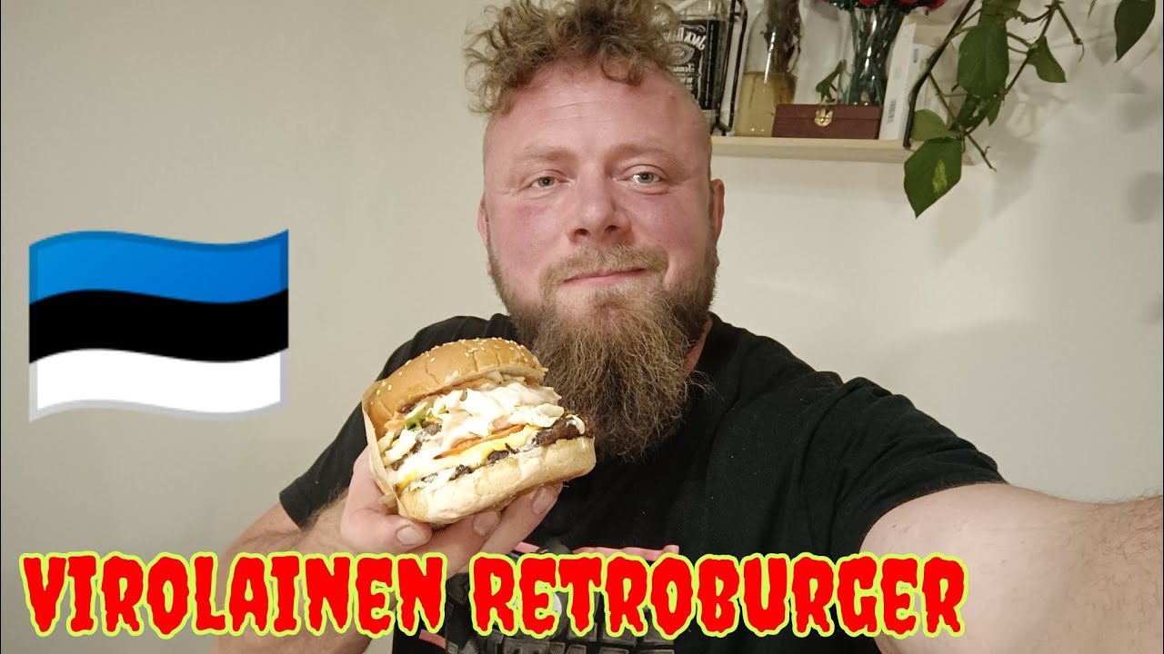 Kokataan Virolainen Retroburger – Makueroa Perinteiseen Burgeriin!