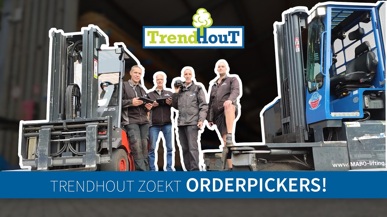 Vacature Alert - Trendhout Zoekt Orderpickers!