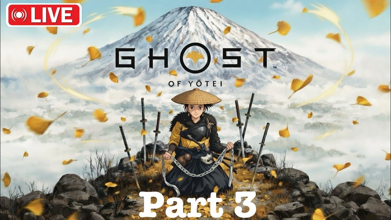 🔴Live-First Time Playing Ghost of Yōtei! (Part 3)