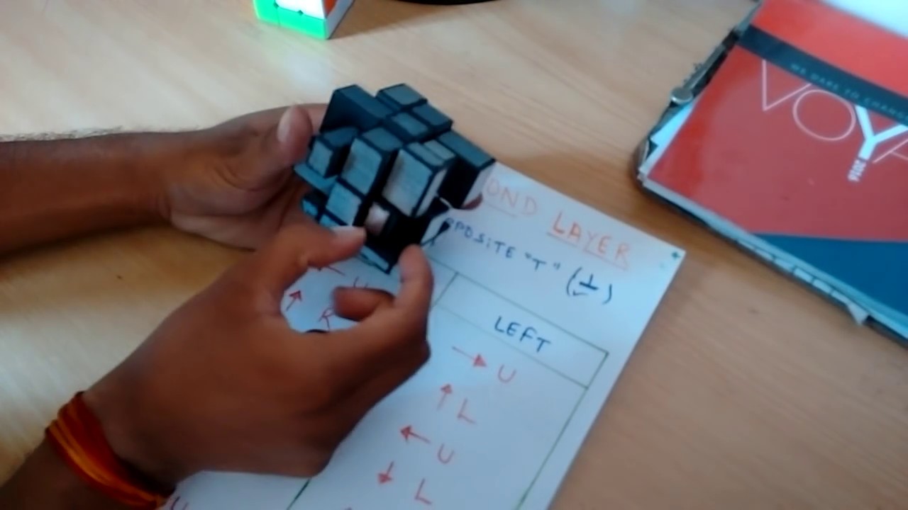 How To Solve 3*3*3 Mirror Rubik's Cube In HINDI With Arrow Method by Kapil  Bhatt