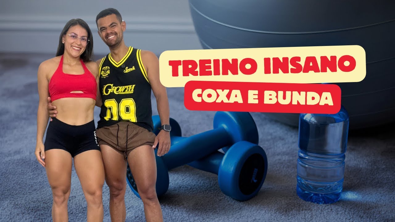 TREINO INSANO PARA DEFINIR A COXA E AUMENTAR A BUNDA