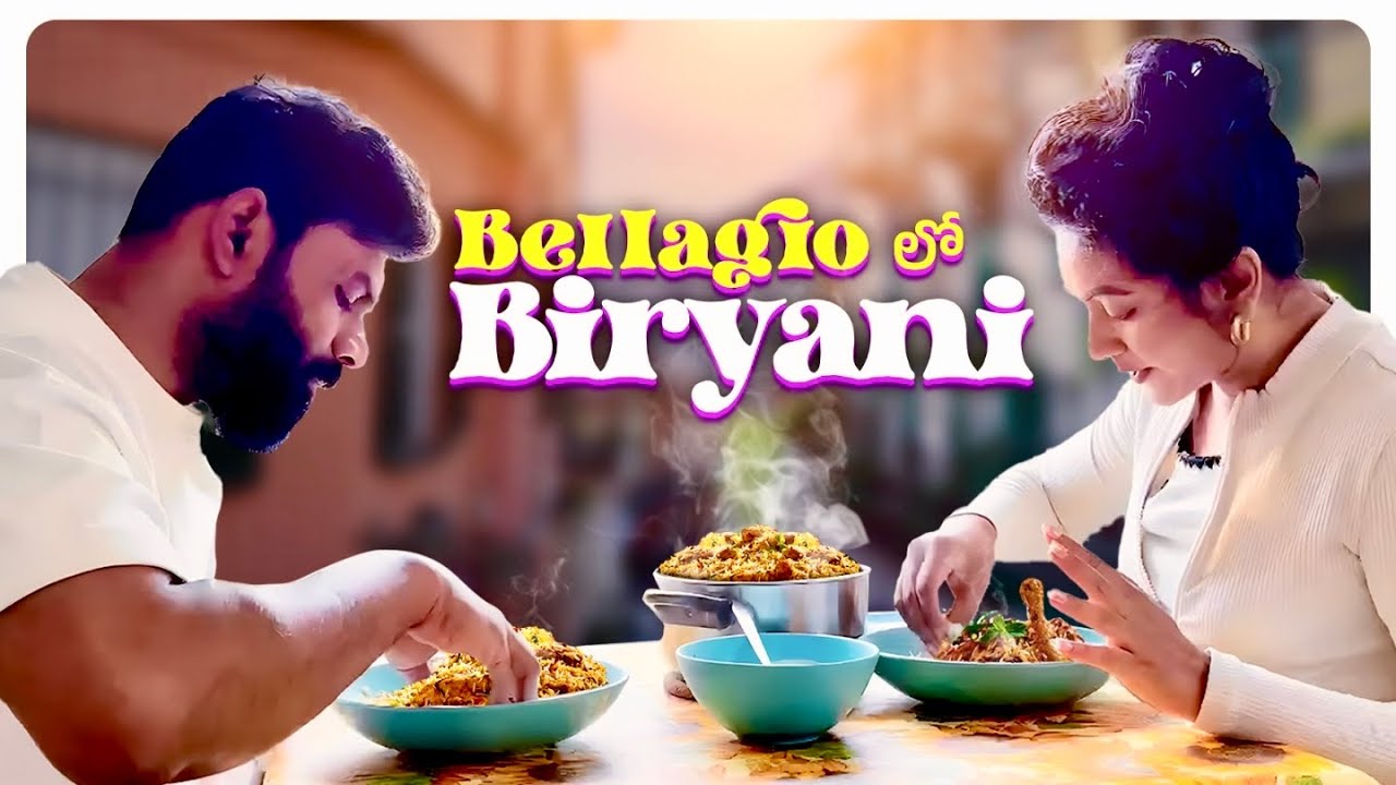 బెల్లాజియోలో వేడి వేడి BIRYANI || it hits differently when abroad 😁 ||Ashtrixx