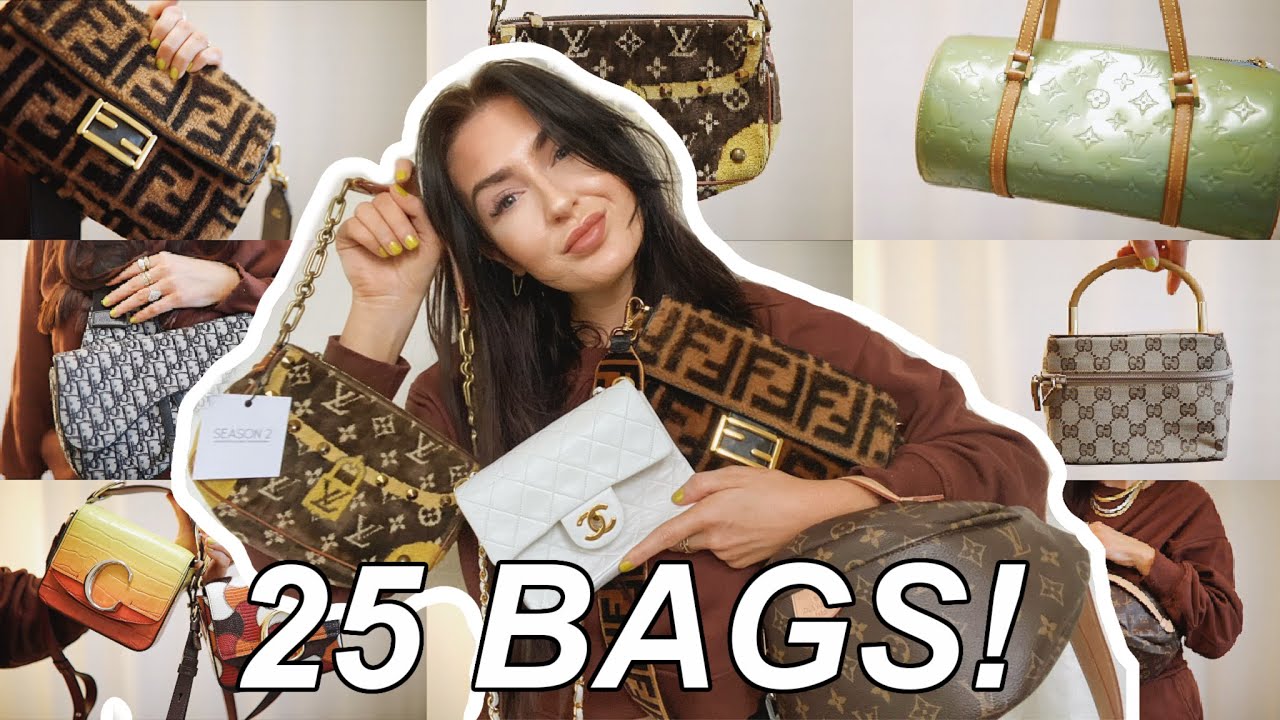 My Luxury Handbag Collection 2021: Chanel, Fendi, Dior, Louis Vuitton, Vintage & more!