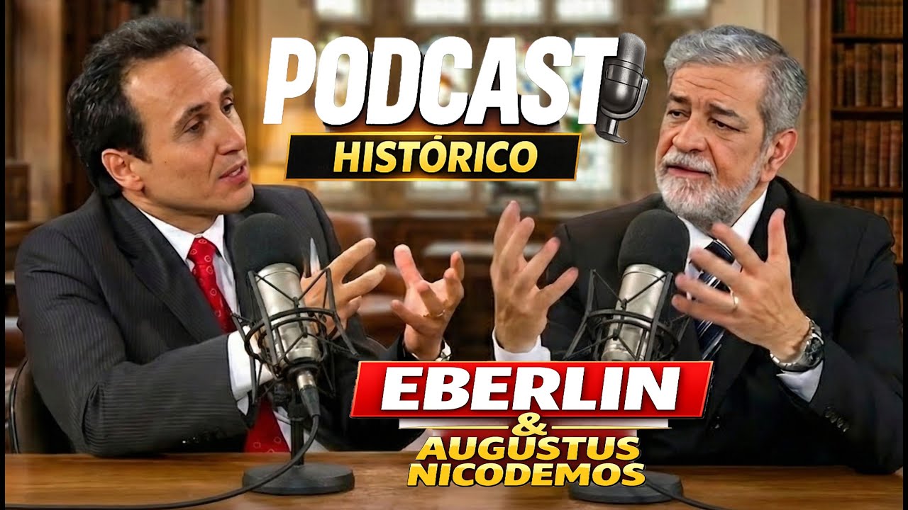 Imperdível: Primeiro Podcast do Eberlin, Super Atual, com o Grande Augustus Nicodemus  