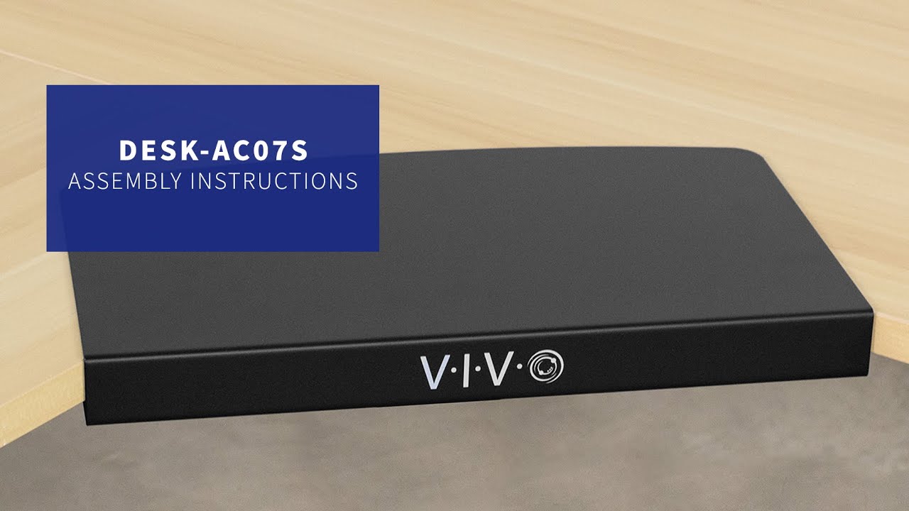 DESK-AC07S Desk Corner Connector Assembly by VIVO