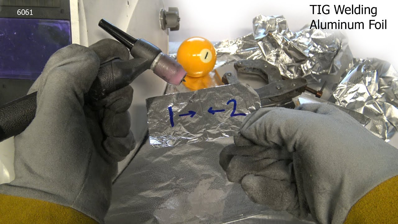 TIG Welding Aluminum Foil