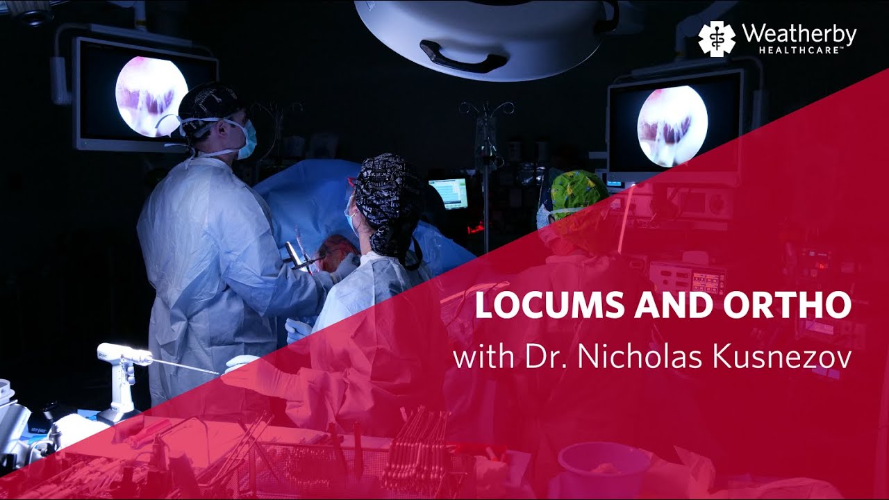 How does locums work for orthopaedic surgery?