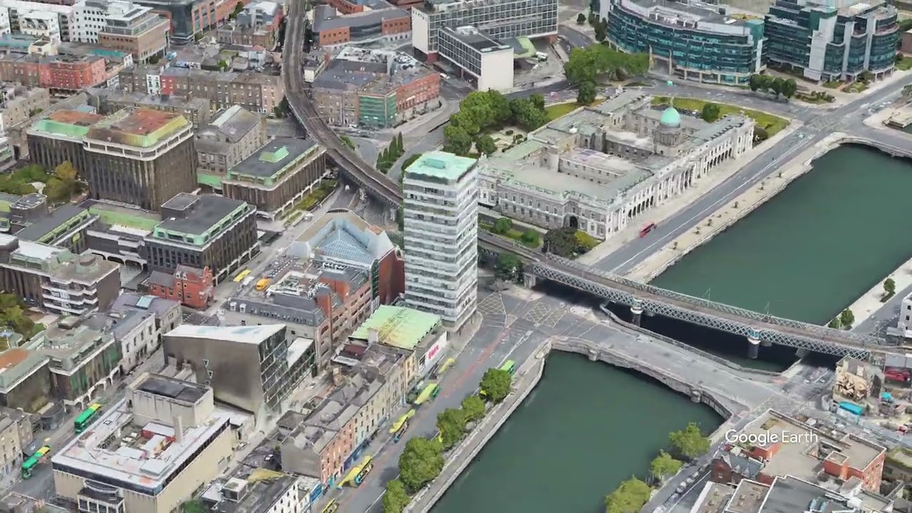 Liberty Hall in Dublin, Ireland.