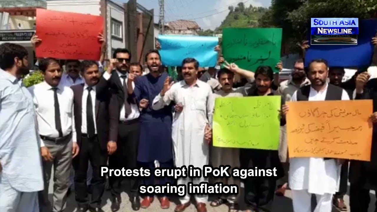 Protests erupt in PoK against soaring inflation