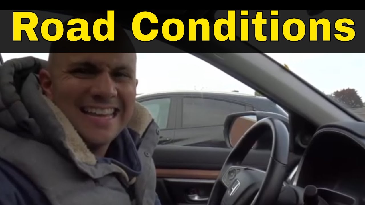 Adapting To Road Conditions-Driving Lesson