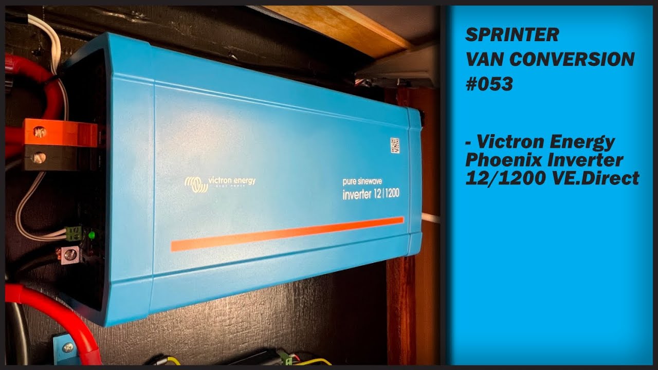Sprinter Van Conversion 053 - Victron Energy Phoenix Inverter 12/1200 VE.Direct